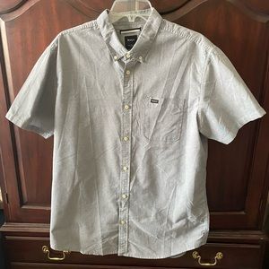 RVCA short sleeve button up shirt